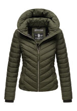 Marikoo Kagomee Damen Steppjacke Dark Olive Größe S - Gr. 36
