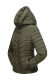 Marikoo Kagomee Damen Steppjacke Dark Olive Größe S - Gr. 36