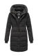 Navahoo Knutschilein Damen Winterjacke Schwarz Größe XS - Gr. 34