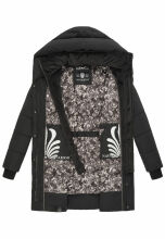 Navahoo Knutschilein Damen Winterjacke Schwarz Größe S - Gr. 36