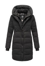 Navahoo Knutschilein Damen Winterjacke Schwarz Größe XL - Gr. 42