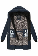 Navahoo Knutschilein Damen Winterjacke Navy Größe M - Gr. 38