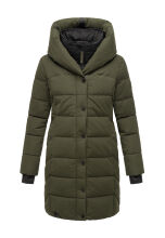 Navahoo Knutschilein ladies winter jacket Dark Olive Größe M - Gr. 38