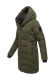 Navahoo Knutschilein Damen Winterjacke Dark Olive Größe XL - Gr. 42