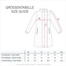 Navahoo Knutschilein Damen Winterjacke Taupe Grey Größe XS - Gr. 34
