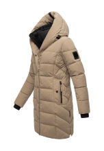 Navahoo Knutschilein Damen Winterjacke Taupe Grey Größe S - Gr. 36