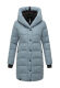 Navahoo Knutschilein ladies winter jacket Powder Blue Größe XXL - Gr. 44