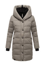 Navahoo Knutschilein ladies winter jacket Grau Größe M - Gr. 38