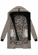 Navahoo Knutschilein ladies winter jacket Grau Größe M - Gr. 38