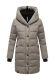 Navahoo Knutschilein ladies winter jacket Grau Größe L - Gr. 40