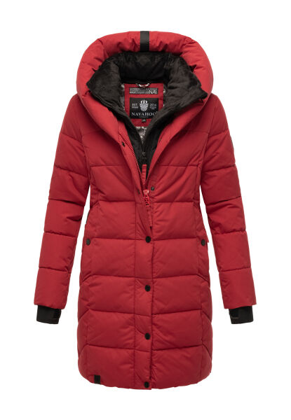 Navahoo Knutschilein ladies winter jacket Dark Red Größe XL - Gr. 42