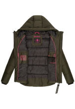 Navahoo Krümelein Damen Winterjacke-Kruemel-Dark-Olive-Gr.S