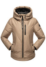 Navahoo Krümelein Damen Winterjacke-Kruemel-Taupe-Grey-Gr.XL