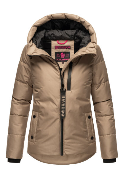 Navahoo Krümelein ladies winter jacket-Kruemel-Taupe-Grey-Gr.XXL