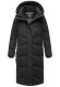 Navahoo Kuschelmausi Damen Winterjacke Schwarz Größe L - Gr. 40