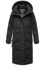 Navahoo Kuschelmausi Damen Winterjacke Schwarz Größe XL - Gr. 42