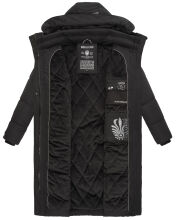 Navahoo Kuschelmausi Damen Winterjacke Schwarz Größe XXL - Gr. 44