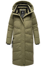 Navahoo Kuschelmausi Damen Winterjacke Olive Leaf Größe XL - Gr. 42
