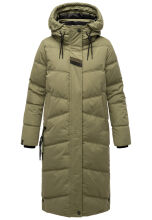 Navahoo Kuschelmausi Damen Winterjacke Olive Leaf Größe XL - Gr. 42