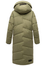 Navahoo Kuschelmausi Damen Winterjacke Olive Leaf Größe XL - Gr. 42