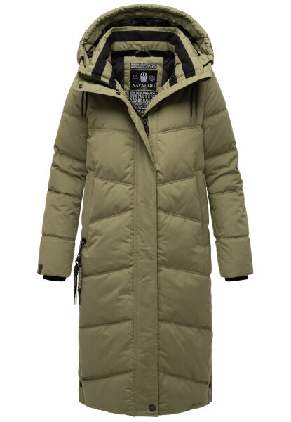 Navahoo Kuschelmausi Damen Winterjacke Olive Leaf Größe XXL - Gr. 44