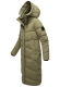 Navahoo Kuschelmausi Damen Winterjacke Olive Leaf Größe XXL - Gr. 44