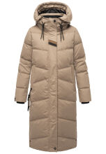 Navahoo Kuschelmausi Damen Winterjacke Taupe Grey Größe XL - Gr. 42