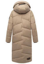 Navahoo Kuschelmausi Damen Winterjacke Taupe Grey Größe XL - Gr. 42