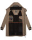 Stone Harbour Lanzoo Herren Winterjacke Stone Brown Größe XXL - Gr. 2XL