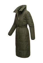 Navahoo Mirenaa Damen Winterjacke Dark Olive Größe L - Gr. 40