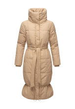 Navahoo Mirenaa Damen Winterjacke Beige Größe XL - Gr. 42