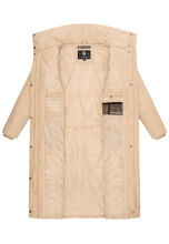 Navahoo Mirenaa Damen Winterjacke Beige Größe XL - Gr. 42