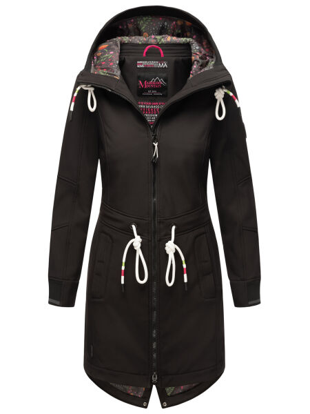 Marikoo Mount Furnica ladies softshell jacket Schwarz Größe XS - Gr. 34
