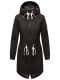 Marikoo Mount Furnica Damen Softshell Jacke Schwarz Größe M - Gr. 38