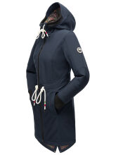 Marikoo Mount Furnica Damen Softshell Jacke Navy Größe S - Gr. 36