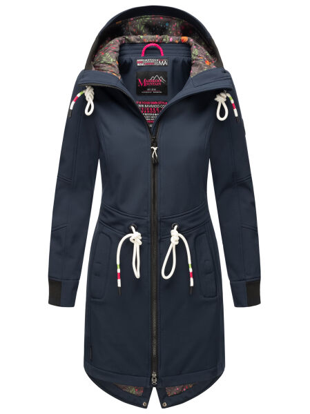 Marikoo Mount Furnica ladies softshell jacket Navy Größe L - Gr. 40