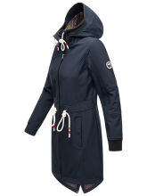 Marikoo Mount Furnica ladies softshell jacket Navy Größe L - Gr. 40