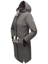 Marikoo Mount Furnica Damen Softshell Jacke Anthrazit Größe S - Gr. 36