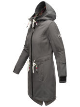 Marikoo Mount Furnica Damen Softshell Jacke Anthrazit Größe XL - Gr. 42