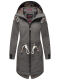 Marikoo Mount Furnica Damen Softshell Jacke Anthrazit Größe XXXL - Gr. 46