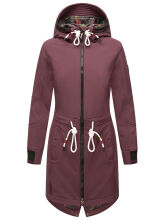 Marikoo Mount Furnica Damen Softshell Jacke Wine Größe S - Gr. 36