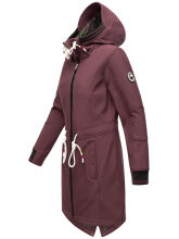 Marikoo Mount Furnica Damen Softshell Jacke Wine Größe S - Gr. 36