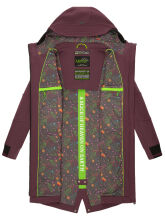 Marikoo Mount Furnica Damen Softshell Jacke Wine Größe L - Gr. 40