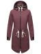 Marikoo Mount Furnica Damen Softshell Jacke Wine Größe XL - Gr. 42