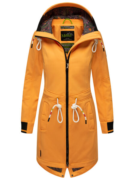 Marikoo Mount Furnica Damen Softshell Jacke Apricot Sorbet Größe XS - Gr. 34