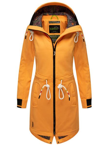 Marikoo Mount Furnica Damen Softshell Jacke Apricot Sorbet Größe L - Gr. 40
