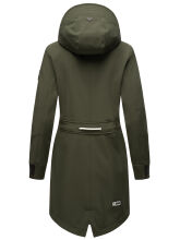 Marikoo Mount Furnica Damen Softshell Jacke Dark Olive Größe M - Gr. 38