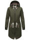 Marikoo Mount Furnica Damen Softshell Jacke Dark Olive Größe M - Gr. 38