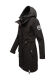 Marikoo Mount Presanella Damen Übergangsjacke Schwarz Größe L - Gr. 40