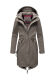 Marikoo Mount Presanella Damen Übergangsjacke Dark Grey Größe XXL - Gr. 44